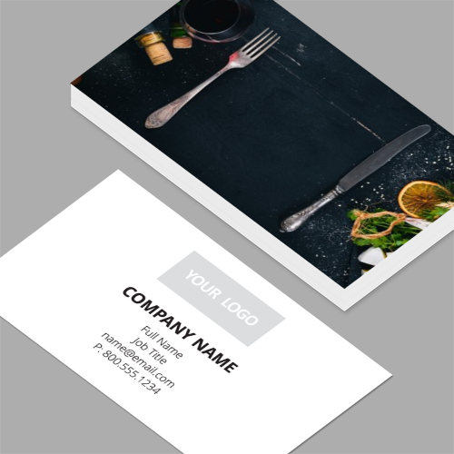  | Food & Beverages Business Cards Design Templates