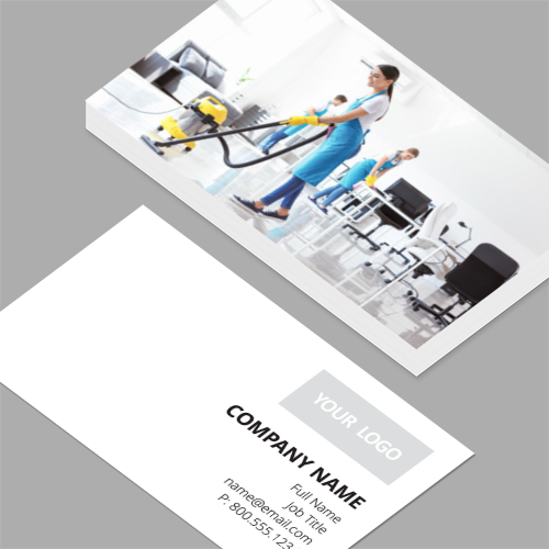 cleaning service business cards ideas